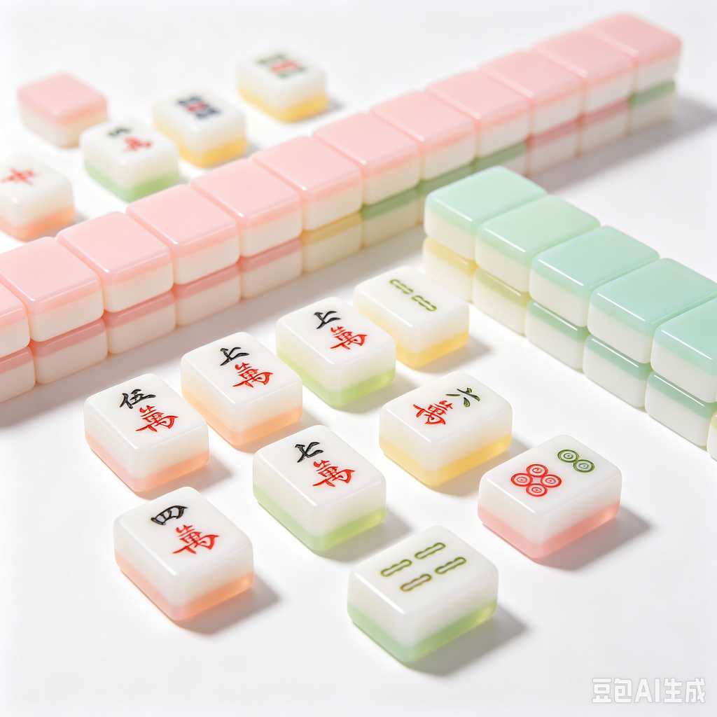engraved mahjong tiles