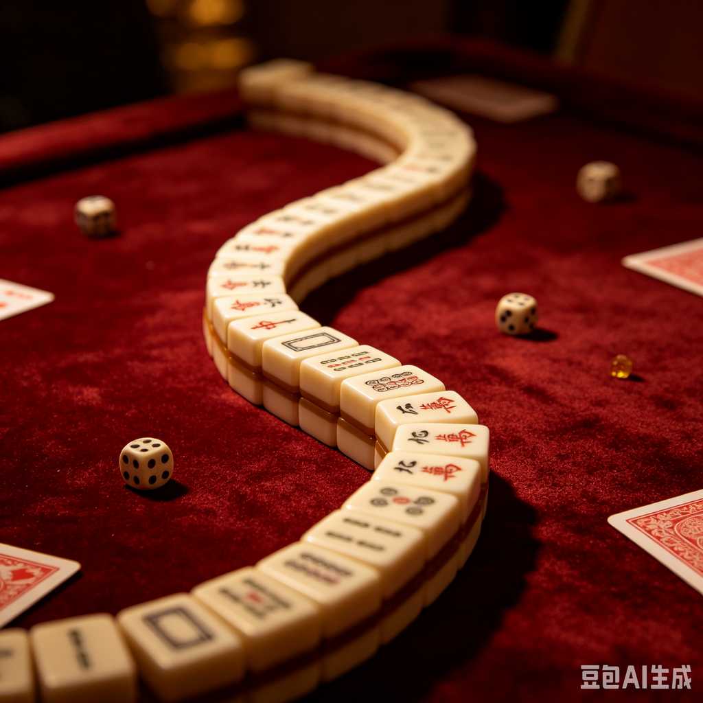 handheld mahjong tiles set